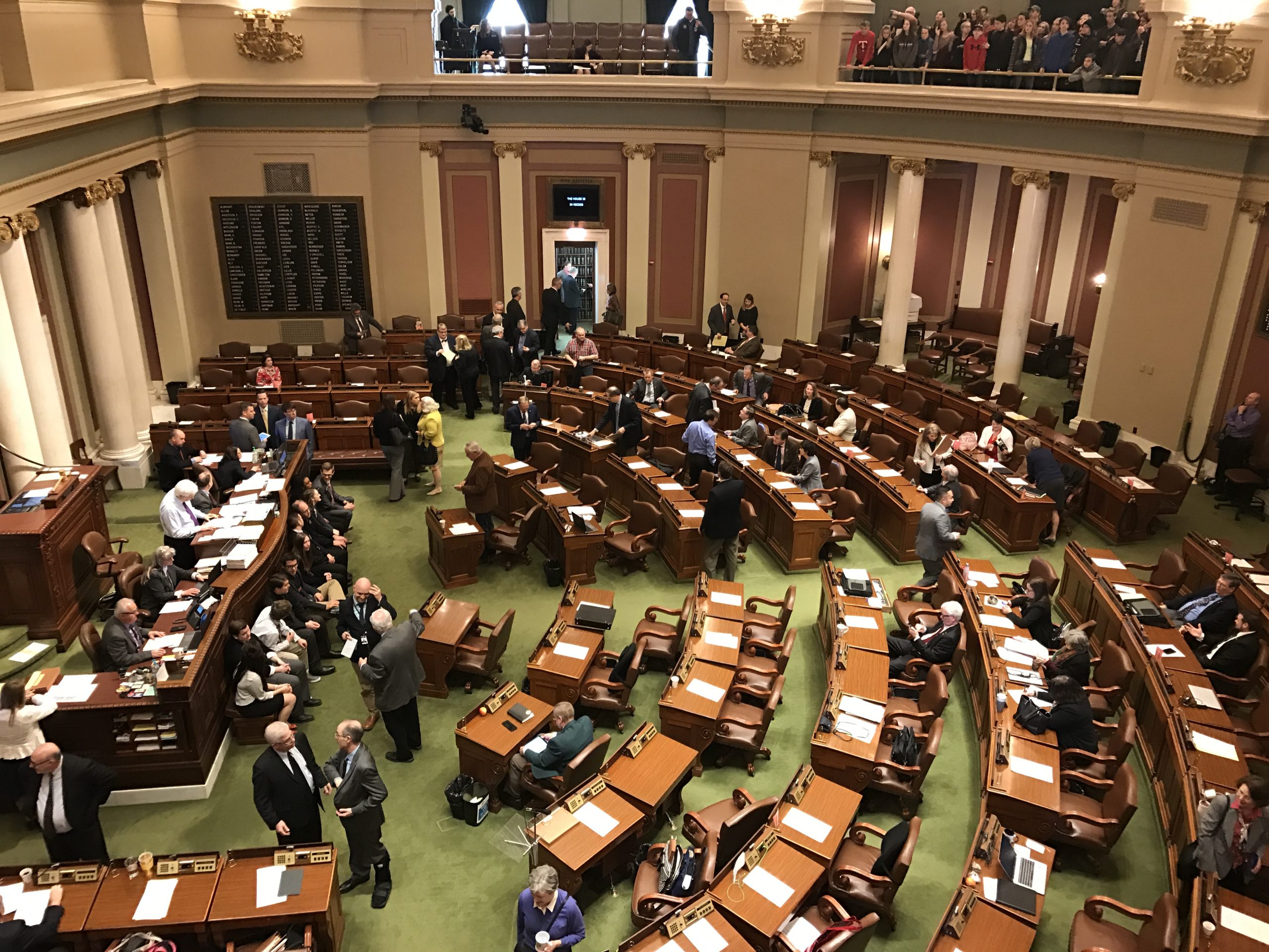 Minnesota House of Representatives in action