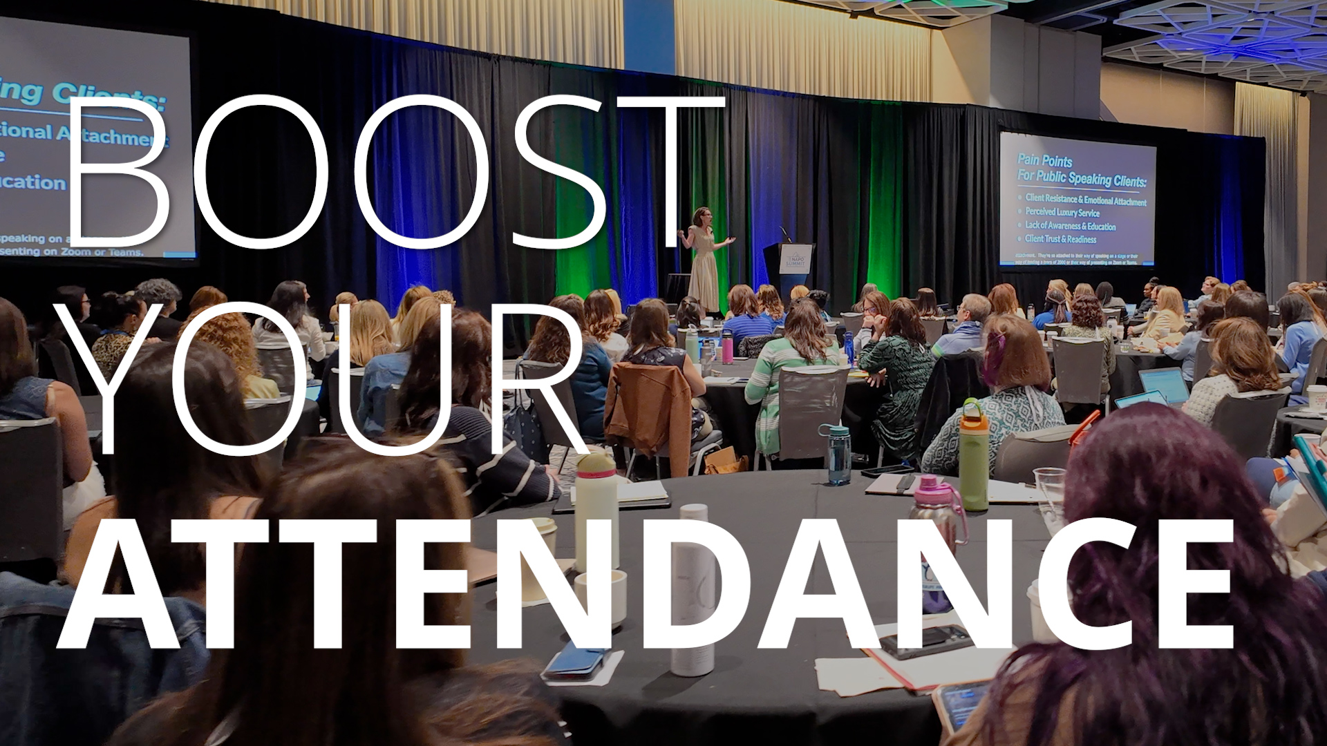 Boost Your Attendance at association events